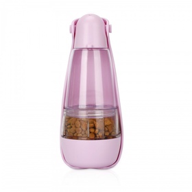 PUCHIKA Trinkflasche für Haustier Rosa